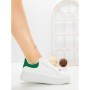 Pantofi Sport Dama TT-9 WHITE-GREEN | EMAS