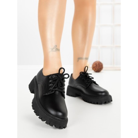 Pantofi Casual Dama PP-9 BLACK | EMAS