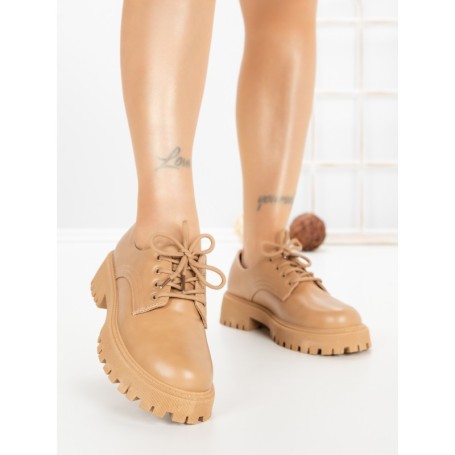 Pantofi Casual Dama PP-9 KHAKI | EMAS