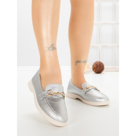 Pantofi Casual Dama EE-21 SILVER | EMAS