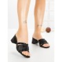 Papuci Dama cu Toc DD-212 BLACK | EMAS