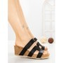 Papuci Dama cu Platforma SS-103 BLACK | EMAS