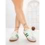 Pantofi Sport Dama LA-79 WHITE-GREEN | ANDERINA
