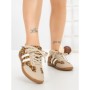 Pantofi Sport Dama LA-79 KHAKI-LEOPARD | ANDERINA
