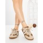 Pantofi Sport Dama LA-79 KHAKI-LEOPARD | ANDERINA