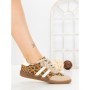 Pantofi Sport Dama LA-79 KHAKI-LEOPARD | ANDERINA