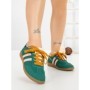 Pantofi Sport Dama LA-79 GREEN-FUCHSIA | ANDERINA