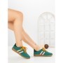 Pantofi Sport Dama LA-79 GREEN-FUCHSIA | ANDERINA