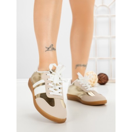 Pantofi Sport Dama LA-80 GOLD | ANDERINA