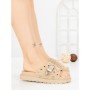 Papuci Dama cu Talpa Joasa JM376 TAUPE | ANNALISE
