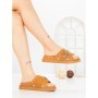 Papuci Dama cu Talpa Joasa JM376 CAMEL | ANNALISE