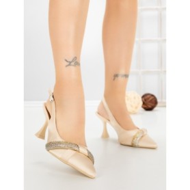 Pantofi Stiletto JM981 TAUPE | ANNALISE