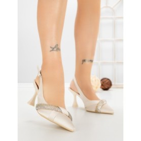 Pantofi Stiletto JM981 BEZI | ANNALISE