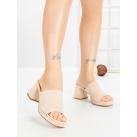 Papuci Dama cu Toc JM170F BEZI | ANNALISE