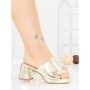 Papuci Dama cu Toc JM170F ORO | ANNALISE