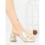 Papuci Dama cu Toc JM170F ORO | ANNALISE