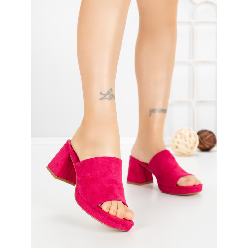 Papuci Dama cu Toc JM170F FUCHSIA | ANNALISE