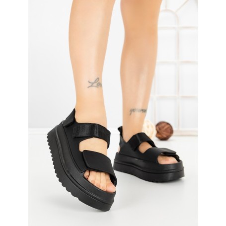 Sandale Dama cu Platforma JM576 NEGRO | ANNALISE