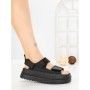 Sandale Dama cu Platforma JM576 NEGRO | ANNALISE