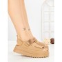 Sandale Dama cu Platforma JM576 KHAKI | ANNALISE