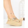 Sandale Dama cu Platforma JM576 GREEN | ANNALISE