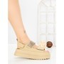 Sandale Dama cu Platforma JM576 GREEN | ANNALISE