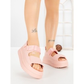 Sandale Dama cu Platforma JM576 ROSA | ANNALISE