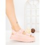 Sandale Dama cu Platforma JM576 ROSA | ANNALISE