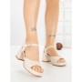 Sandale Dama cu Toc Gros JM168F TAUPE | ANNALISE