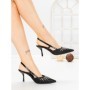 Pantofi Stiletto 13GB-22 BLACK | CINK ME