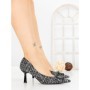 Pantofi Stiletto 88089 BLACK | GOWIN