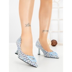 Pantofi Stiletto 88089 BLUE | GOWIN