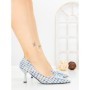 Pantofi Stiletto 88089 BLUE | GOWIN