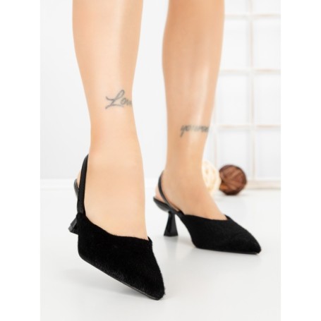 Pantofi Stiletto 88106 BLACK | GOWIN