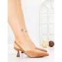 Pantofi Stiletto 88106 KHAKI | GOWIN