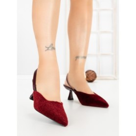 Pantofi Stiletto 88106 WINERED | GOWIN