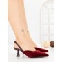 Pantofi Stiletto 88106 WINERED | GOWIN