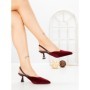 Pantofi Stiletto 88106 WINERED | GOWIN