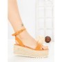 Sandale Dama cu Platforma R-01 ORANGE | GOWIN