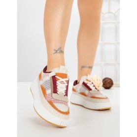 Sneakers Dama 24009 KHAKI | GOWIN