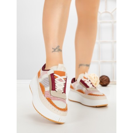 Sneakers Dama 24009 KHAKI | GOWIN