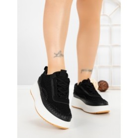 Sneakers Dama 24009 BLACK | GOWIN