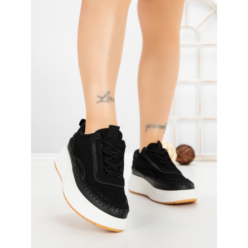 Sneakers Dama 24009 BLACK | GOWIN