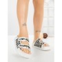 Papuci Dama cu Talpa Joasa SU042 WHITE | GOWIN