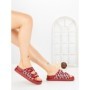 Papuci Dama cu Talpa Joasa SU042 RED | GOWIN