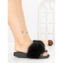 Papuci Dama cu Talpa Joasa 218-98 BLACK | VIVIRICH