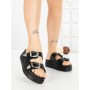 Papuci Dama cu Talpa Joasa 98-150 BLACK | VIVIRICH