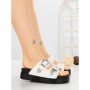 Papuci Dama cu Talpa Joasa 98-150 WHITE | VIVIRICH