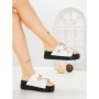 Papuci Dama cu Talpa Joasa 98-150 WHITE | VIVIRICH
