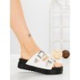 Papuci Dama cu Talpa Joasa 98-150 WHITE | VIVIRICH